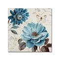 Trademark Fine Art Lisa Audit A Blue Note III 14 x 14 (WAP0252-C1414GG)