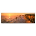 Trademark Fine Art John Xiong Seashore Sunrise 6 x 19 (ALI0648-C619GG)