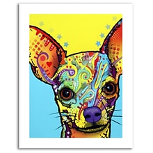 Trademark Fine Art Dean Russo Chihuahua Paper Art 18 x 24 (ALI0237-1824-P)