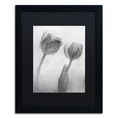 Trademark Fine Art Moises Levy Flowers on Ice-1 16 x 20 (886511729186)