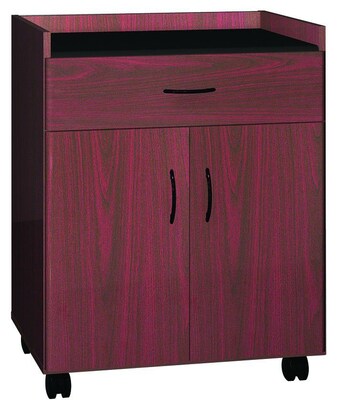 Ironwood General Mobile Printer Stand; Mahogany