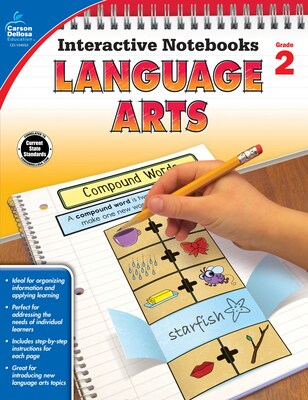 Interactive Notebooks Language Arts Grade 2 Resource Book Paperback (104653)