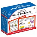 Carson-Dellosa Task Cards: Word Problems K Learning Cards (140100)