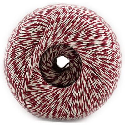 JAM Paper® Baker's Twine, Red & White, 500 Yards, Sold Individually (349527465)