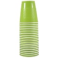 JAM Paper® Plastic Party Cups, 12 oz, Lime Green, 20 Glasses/Pack (2255520704)