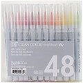 Zig Clean Color Real Brush Markers, 48/Pack (RB600048)