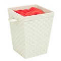 Honey Can Do Woven Strap Hamper with Liner Cream (HMP-03024)