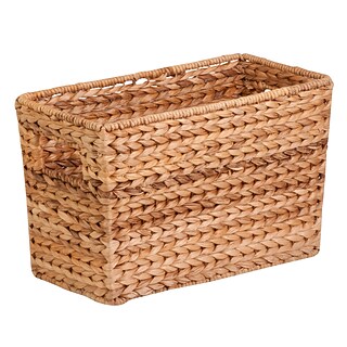 Honey Can Do Water Hyacinth Magazine Basket, Natural (STO-02883)