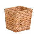 Honey Can Do Medium Tall Square Water Hyacinth Basket, Natural (STO-02886)