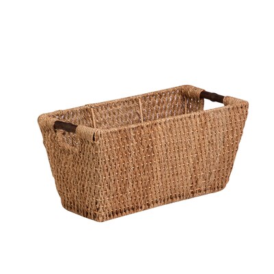 Honey Can Do Large Seagrass Basket with Handles Natural (STO-02966)
