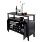 Winsome® Jasper 32.13" Wood Storage Buffet, Black