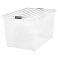 IRIS® 132 Quart Buckle Down Storage Box, 3 Pack (100251)