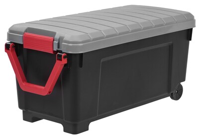 IRIS 42 Gallon Heavy Duty Storage Trunk with Wheels, 2/CT (250084)