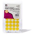 3/4 Color Coding Labels; Yellow, 1000 labels (CHL45140)
