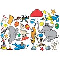 Dr. Seuss If I Ran the Circus 18.5 x 13 2-sided Deco Kit; Multicolor (EU-840158)