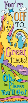 EUREKA Dr. Seuss 12 x 45 Oh the Places; Multicolor (EU-849903)