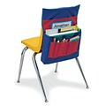 Pacon® Chair Storage Pocket Chart; Blue and Red (PAC20060)
