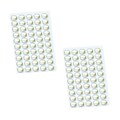 StikkiDOTS Removable & Reusable adhesive dots; White, 6 x 3 100 dots per pack. (02100)