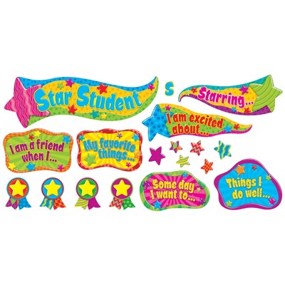 9 x 26 Youre the Star Bulletin Board Set; Multicolor (T-8278)
