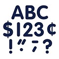 Teacher Created Resources 4 Classic Font Uppercase Letters; Navy Blue, 5/Pack (TCR5387)