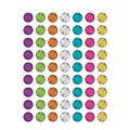 Chalkboard Brights Colorful Chalk Mini Stickers Mutlicolor; 378/pkg (TCR5645)