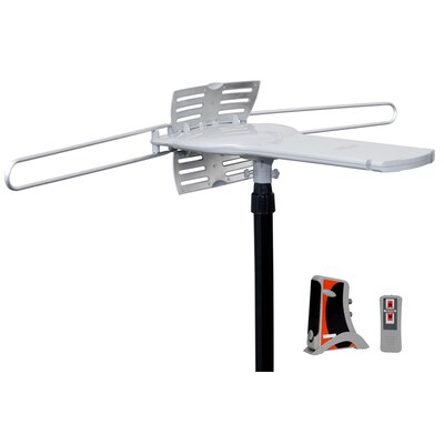 Nutek Remote Control 360° Motorized Rotating Antenna w/50' Coaxial Cable, 28 - 35 dB Gain (AT-2700)