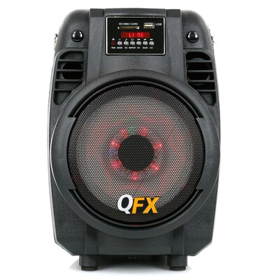 QFX Portable Party Speaker, Black