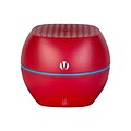 Vivitar 92109 V1322BT Mini Bluetooth Speaker with Speakerphone, Red
