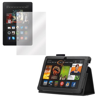 Mgear Screen Protector and Folio for Kindle Fire HDX 3Gen (91571)