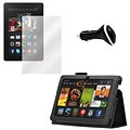 Mgear Screen Protector, Folio and Charger for Kindle Fire HDX 3Gen (91572)