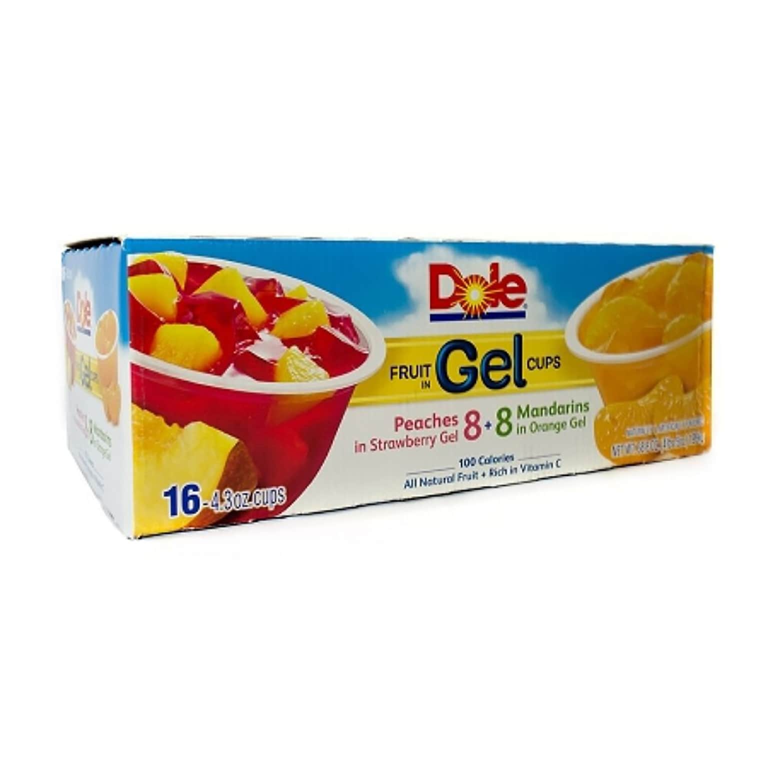 Dole Fruit in Gel Cup, 4.3 oz. (220-00473)