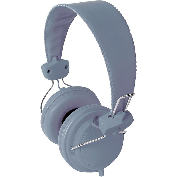 HamiltonBuhl FV-GRY Headset with In-Line Mic, Gray