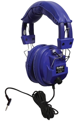 Hamilton Buhl SchoolMate Deluxe Kids KIDS-SC7V Stereo Headphones, Blue (Kids-SC7V)