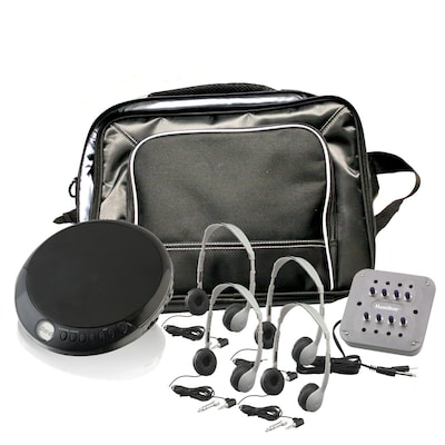 HamiltonBuhl PCD-CD4 Ultra Portable CD Listening Center for 4