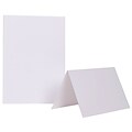 JAM Paper® Blank Foldover Cards, 5 x 6 5/8, White, 500/Box (309942B)