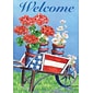 LANG Stars & Stripes Wagon 12x18 Mini Garden Flag (1700020)