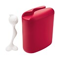 Koziol Hot Stuff Storage Box or Coffee Canister, Raspberry Red (3058583)
