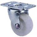 MINTCRAFT 1.63in White and Zinc Plate Caster (ORGL38835)