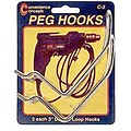Convenience Concepts Double Loop Pegboard Hooks (JNSN323)