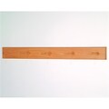 Wooden Mallet 5-Peg Coat Rack in Light Oak; Solid Oak Construction (WDNM206)