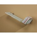 Amore Designs Concepts Mini Essence Opaque Glass Shelf; 6 x 18 (LTLH126)