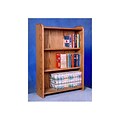 Wood Shed Solid Oak CD DVD Cabinet 24.25 W 30.25 H (WDSP050)