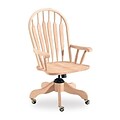 International Concepts Windsor Unfinished Steambent Armchair (INTC312)