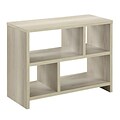 Convenience Concepts Northfield Console Table; Weathered White Finish (RTL52424)