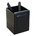 Dacasso A2210 Crocodile Embossed Pencil Cup