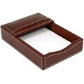 Dacasso A3209 Rustic Leather 4x6 Memo Holder