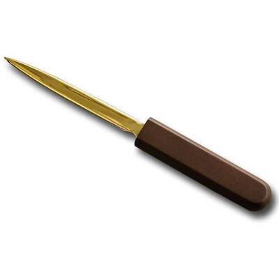 Dacasso Letter Opener; Wood and Leather (DCSS089)