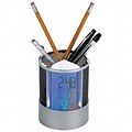 Mitaki-Japan Pen & Pencil Holder with Clock/Calendar/Timer/Alarm/Temperature/Colored LED Lights