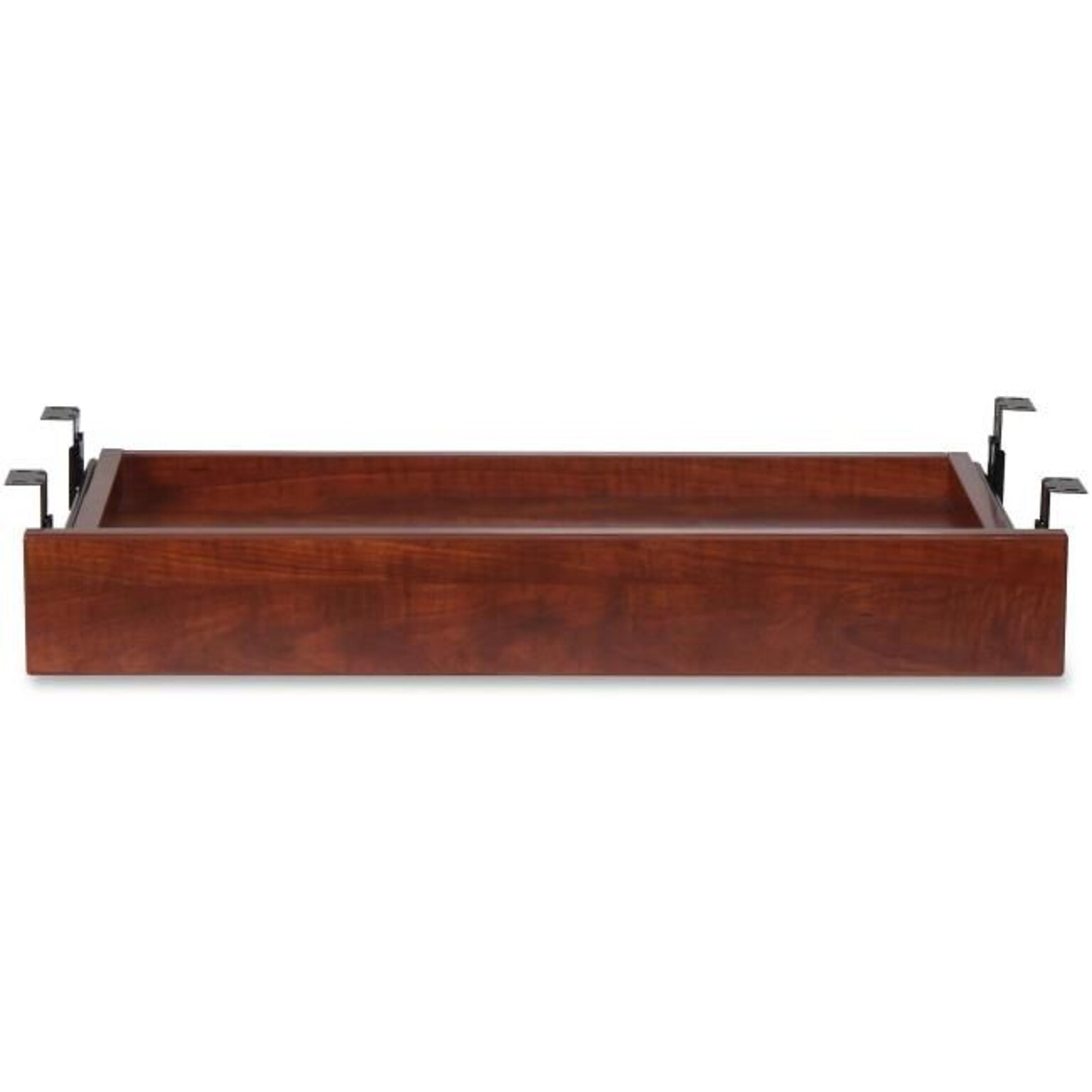 Lorell Universal Keyboard Tray, 16.73W x 28.35L, 5.12H, Cherry (LLR87525)