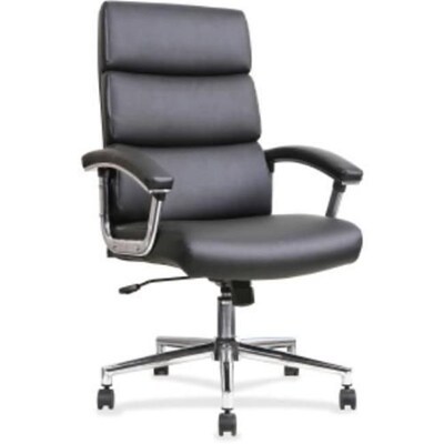 Lorell RTL156548 Leather High-Back Chair